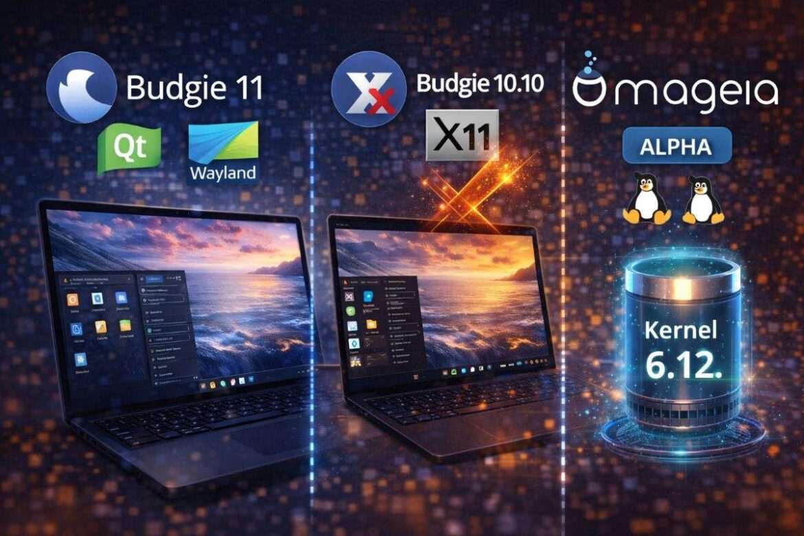 Budgie 11 Qt 6 e Mageia 10 Alpha: cosa cambia nel desktop Linux