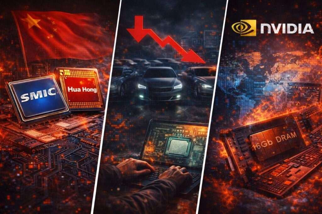 cina semiconduttori shortage tensioni