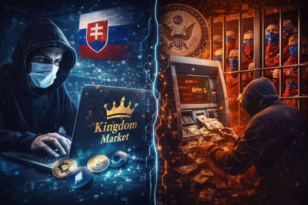 Cybercrime globale: dal darknet di Kingdom Market agli attacchi ATM con malware Ploutus