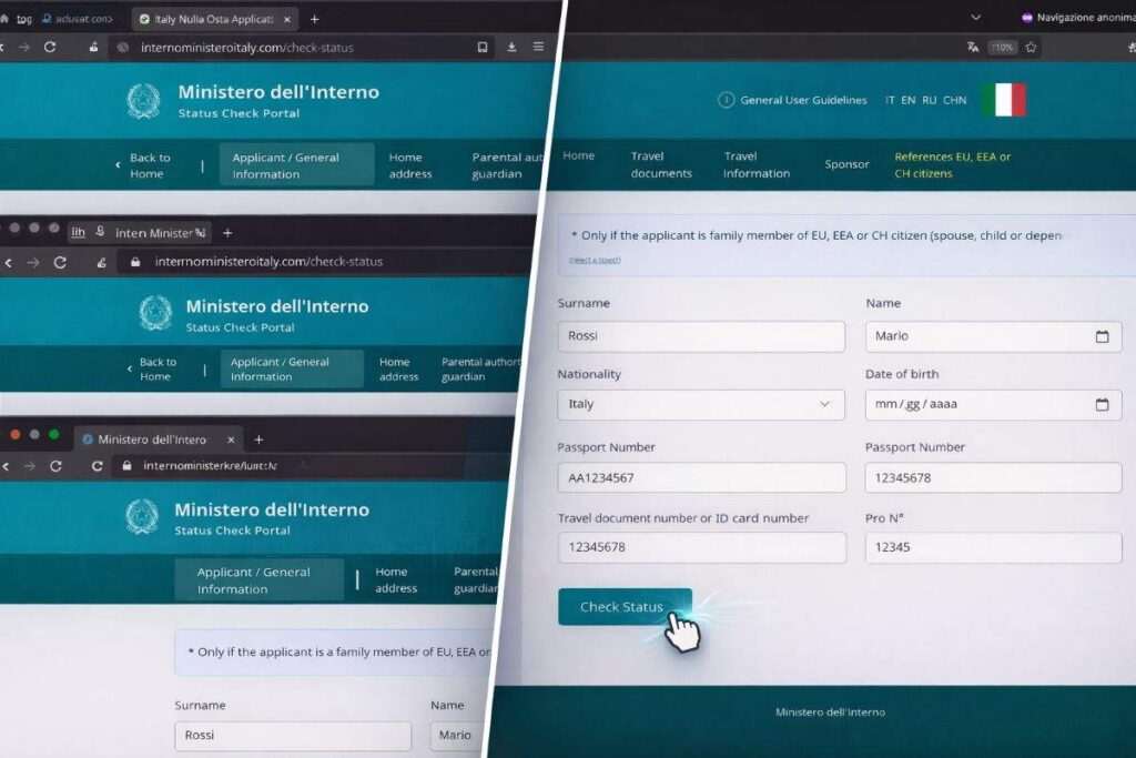 falso portale ministero interno