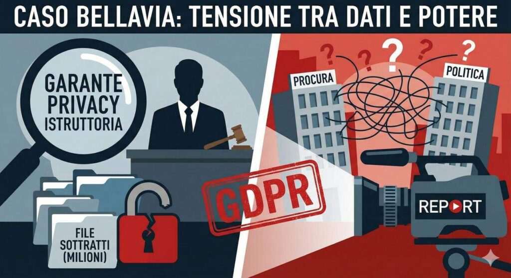 garante privacy bellavia fuga dati report procure