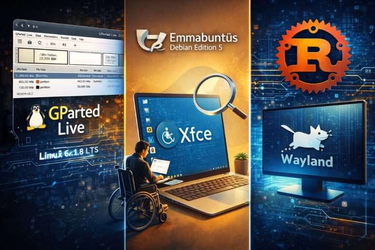 gparted live 1 8 emmabuntus xfce