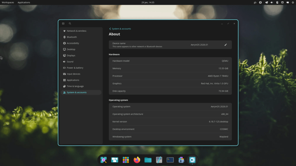 Linux Lite 7.8, AerynOS 2026.01 e Tails 7.4.1 tra stabilità super, kernel LTS e sicurezza Tor 19 image 800