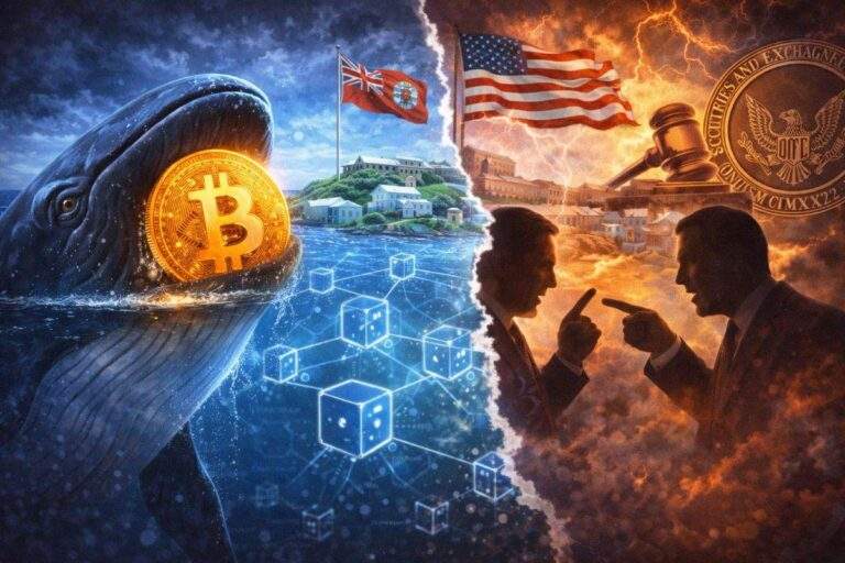 mercato crypto whale bitcoin bermuda onchain