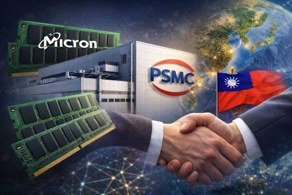micron acquisizione psmc taiwan chip 2026