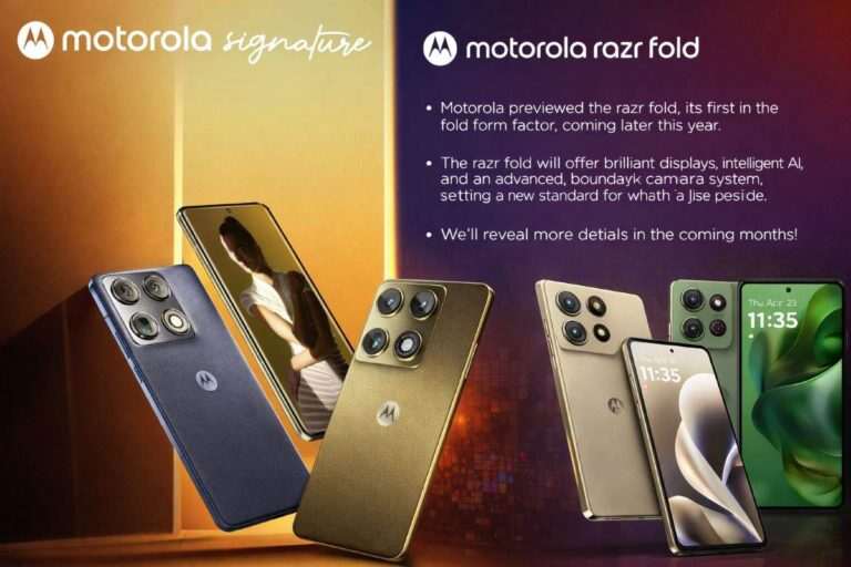Leak rivela la lineup Motorola 2026 tra foldable Razr, flagship Signature e mid-range Moto G 4 motorola 2026 lineup