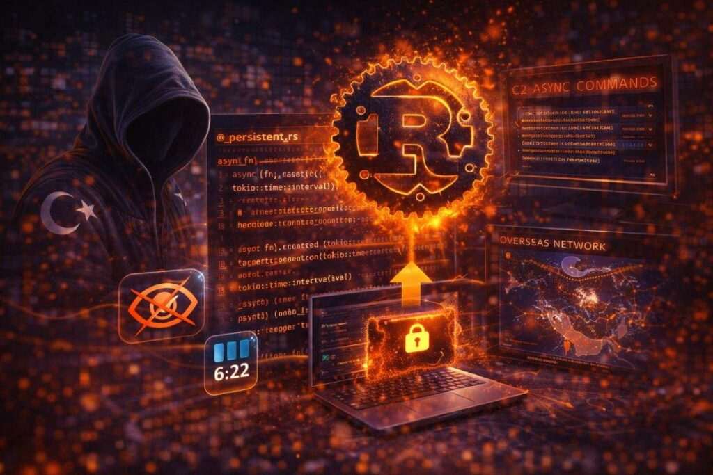 MuddyWater evolve il proprio arsenale con RustyWater e passa a implant stealth in Rust 2 muddywater rustywater rat rust