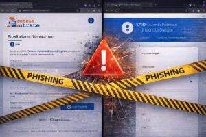 Phishing SPID: come funzionano le campagne con logo AdE e Google Sites