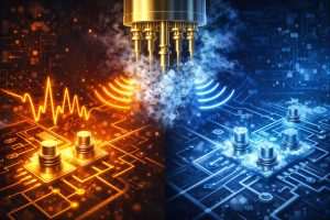 Refrigeratore quantistico alimentato dal rumore in circuito superconduttore