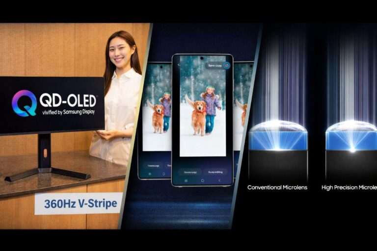 Samsung innova QD-OLED e HBM per il 2026 tra display, chip e software 6 samsung qd oled hbm 2026