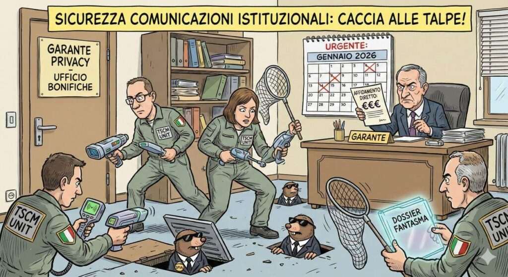 tscm garante privacy