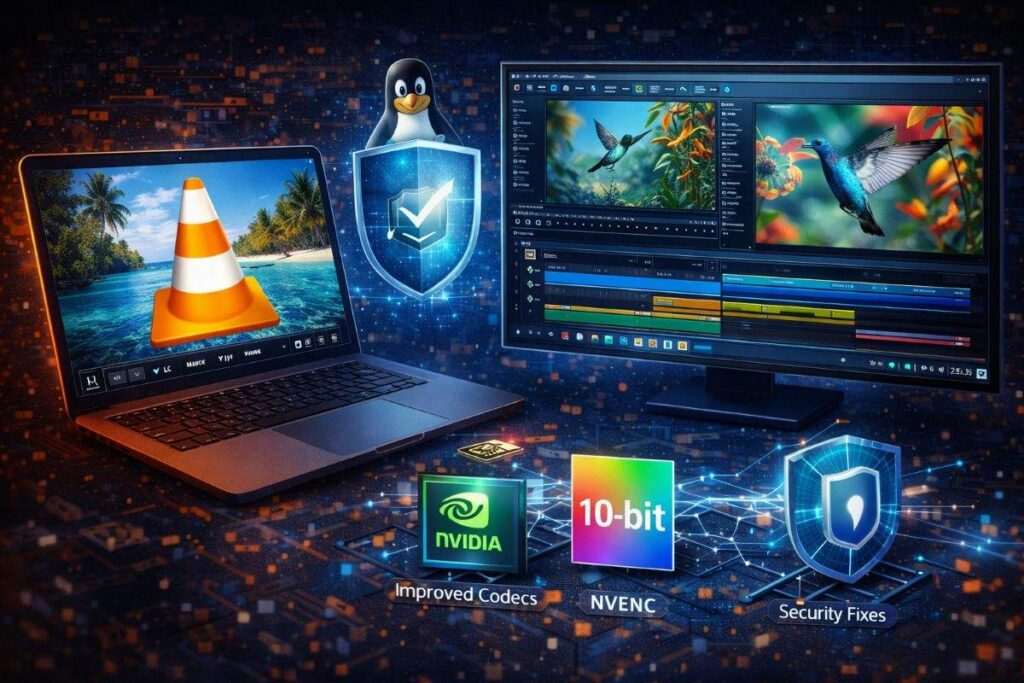 vlc 3 0 23 shotcut 25 12