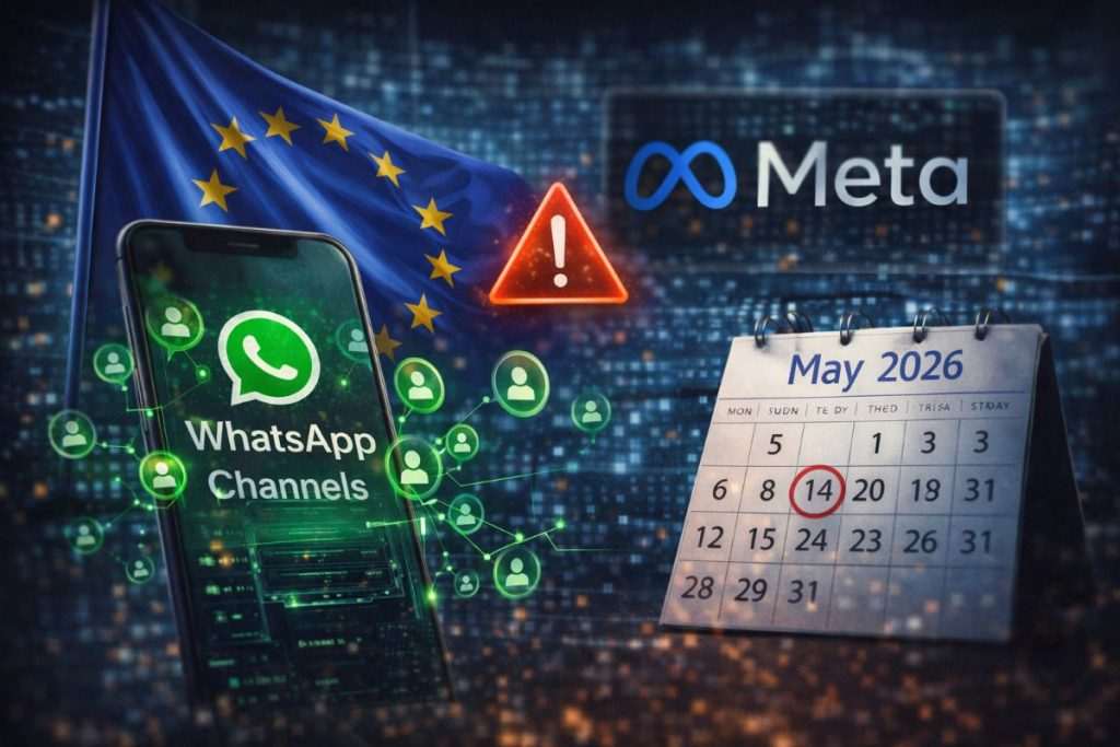 Commissione europea designa WhatsApp come VLOP: la soglia dei canali riscrive l’obbligo DSA per Meta 4 Commissione europea designa WhatsApp come VLOP: la soglia dei canali riscrive l’obbligo DSA per Meta