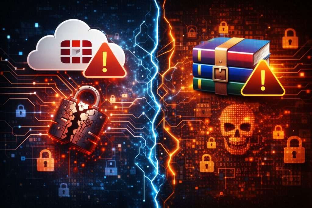 Fortinet blocca una zero-day SSO mentre WinRAR resta sotto attacco persistente