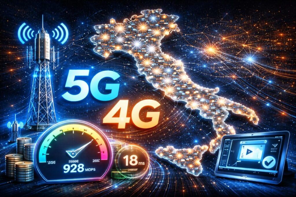 Report AGCOM MisuraInternet 2025: la verità sulla velocità del 5G in Italia e come cambiano le prestazioni in movimento 2 agcom misurainternet 2025 velocita 5g italia