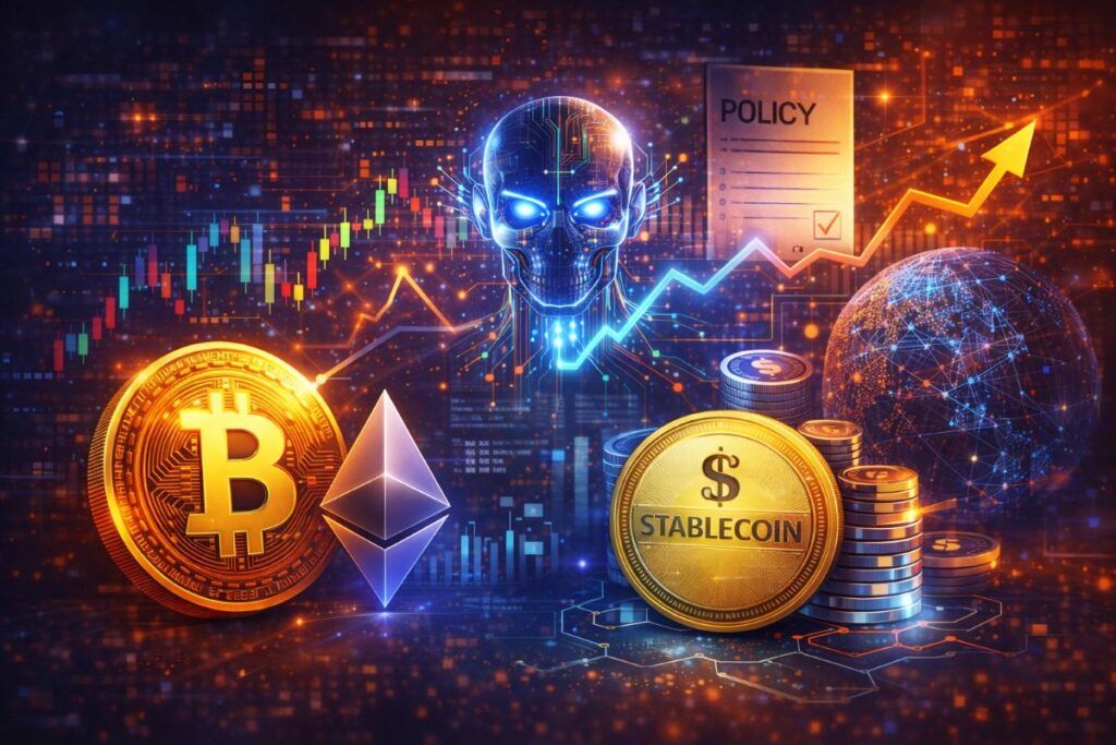 ai crypto finanza stablecoin tokenizzazione