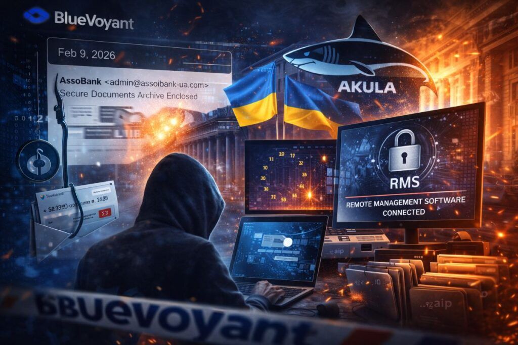 akula uac 0050 attacco istituzione finanziaria europea