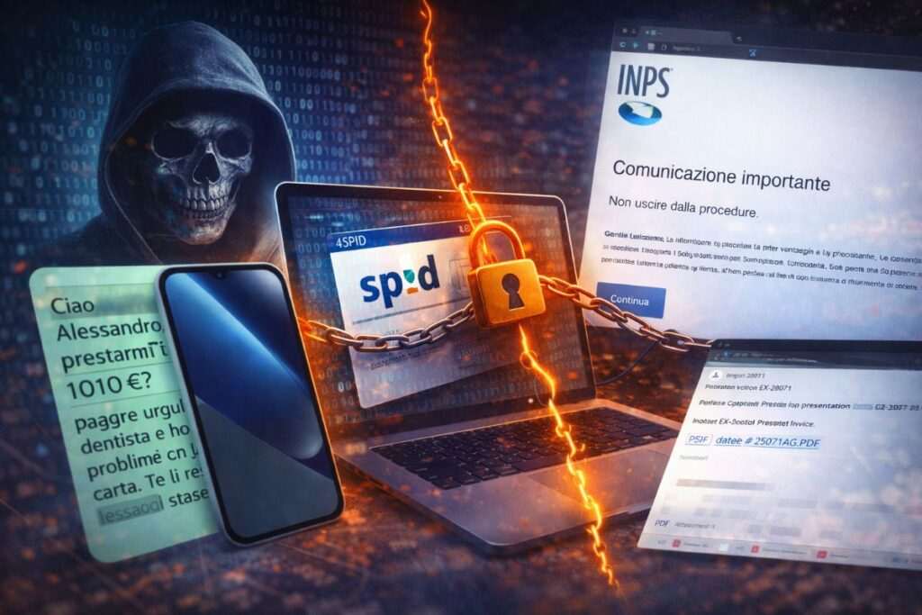 allarme truffe whatsapp inps pa italia
