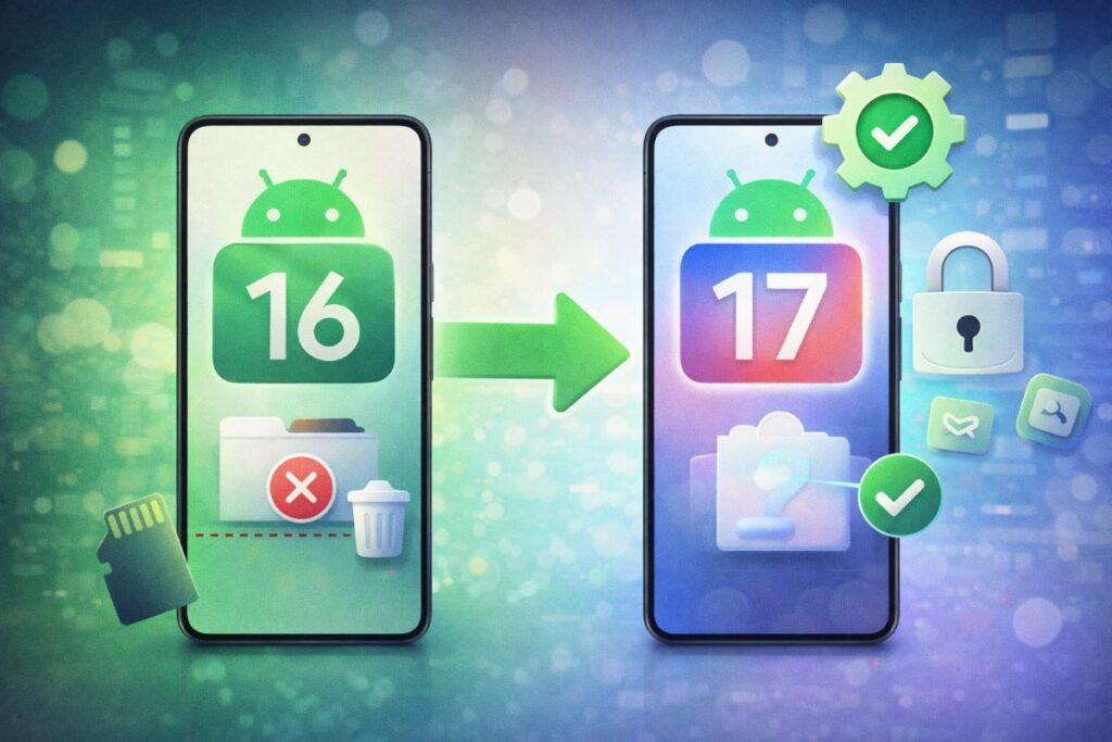 android 17 beta 1 cosa cambia opt out senza wipe pixel