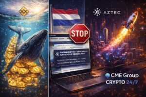 Balene e regolatori stringono: 698 milioni in BTC su Binance e Polymarket fuori dall’Olanda 3 Balene e regolatori stringono: 698 milioni in BTC su Binance e Polymarket fuori dall’Olanda