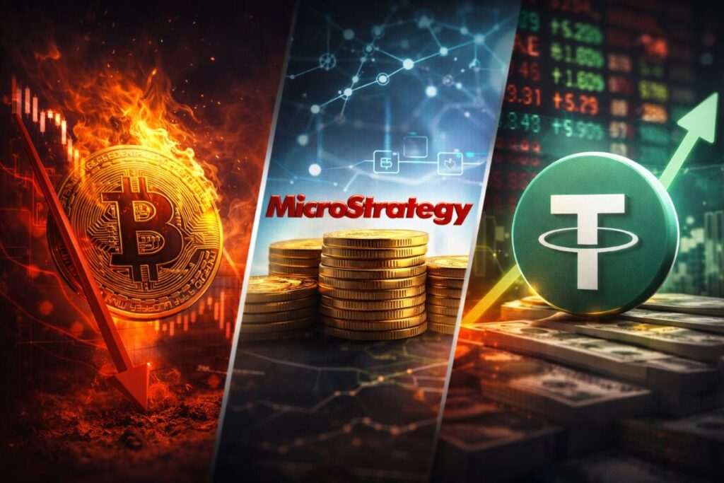 Bitcoin in fase ribassista: segnali di bear market, accumulo istituzionale e nuove tensioni sulle stablecoin 2 bitcoin bear market stablecoin