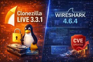 Backup e Networking: arrivano le nuove versioni di Clonezilla e Wireshark per Linux e Windows 1 Backup e Networking: arrivano le nuove versioni di Clonezilla e Wireshark per Linux e Windows