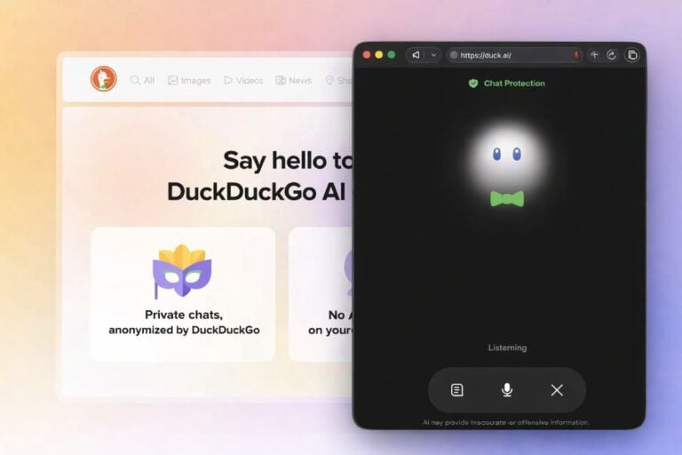 duck ai chat vocale privata duckduckgo openai webrtc relay
