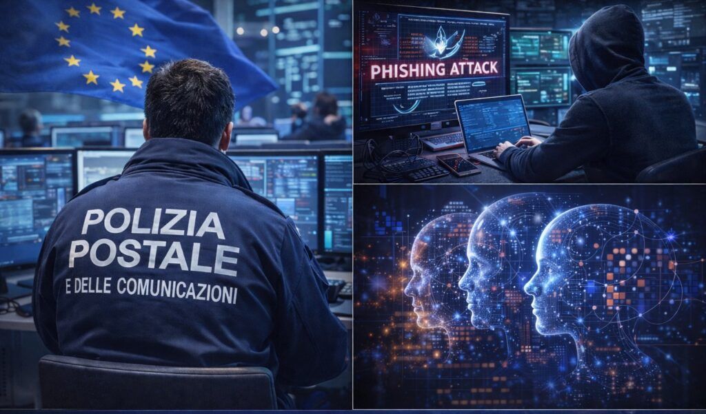 empact italia polizia postale frodi online phishing spoofing ai