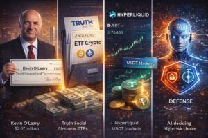 ETF e AI: O’Leary vince, Truth Social spinge i fondi e Hyperliquid alza la posta 4 ETF e AI: O’Leary vince, Truth Social spinge i fondi e Hyperliquid alza la posta