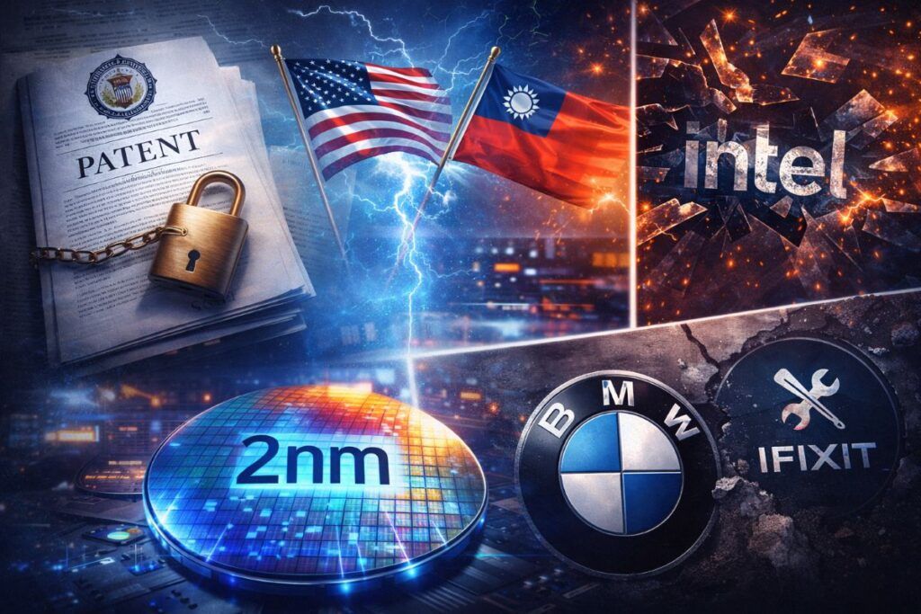 geopolitica tech brevetti hevc usa taiwan rapidus intel bmw