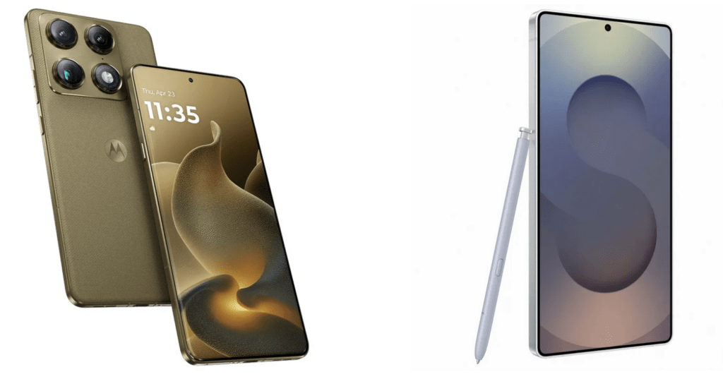 Motorola Signature contro Samsung Galaxy S25 Ultra
