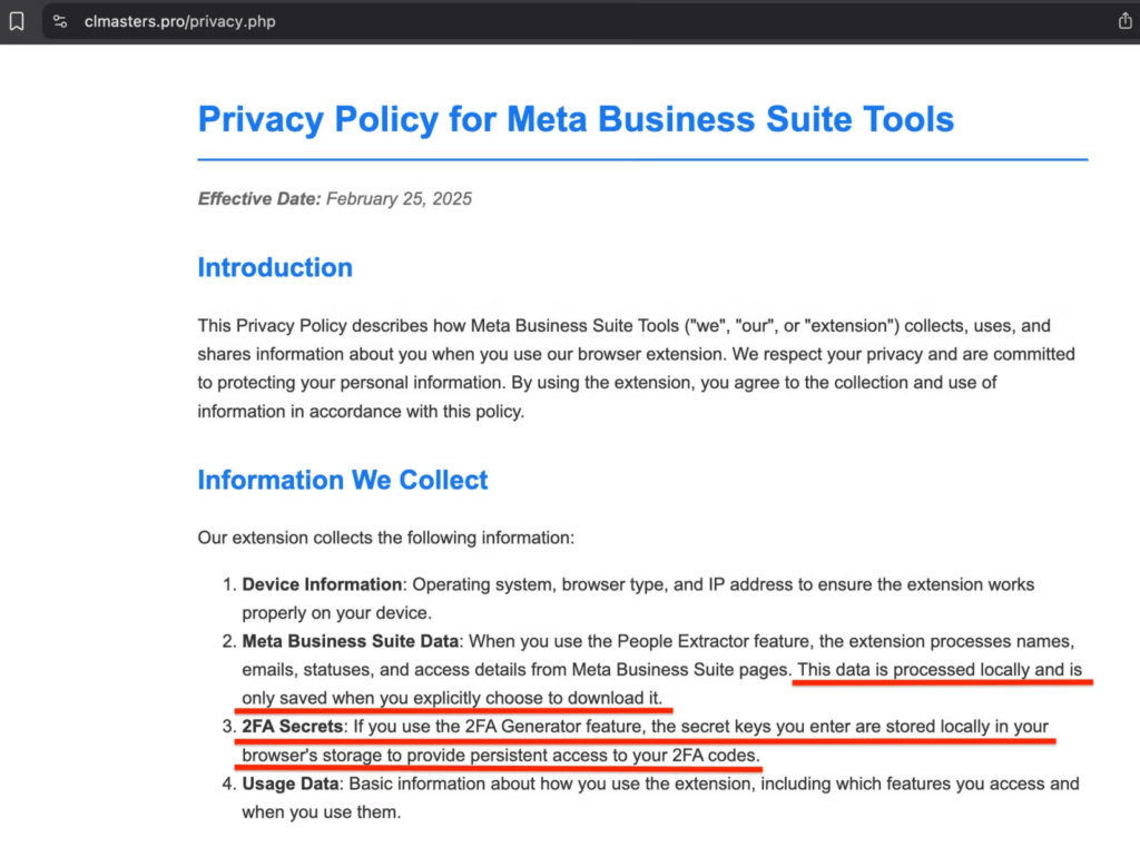 Infostealer colpisce OpenClaw e un’estensione Chrome ruba dati Meta Business 7 image 453