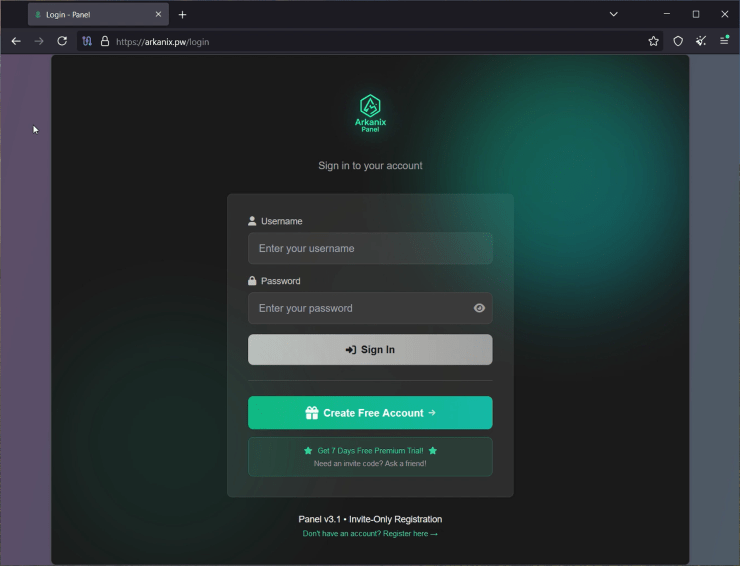 Arkanix Stealer: il MaaS “mordi e fuggi” che punta su crypto e banking con loader Python e variante C++ 6 image 620