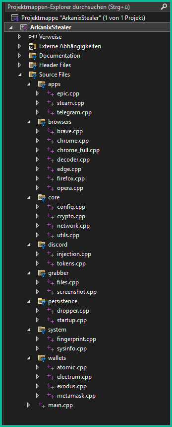 Arkanix Stealer: il MaaS “mordi e fuggi” che punta su crypto e banking con loader Python e variante C++ 8 image 624