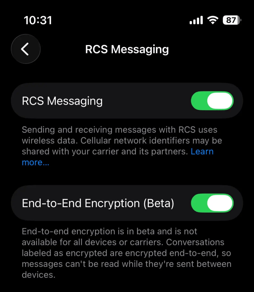 Svolta privacy per i messaggi tra Android e iPhone: come funziona l'RCS criptato e le novità Google 3 image 665