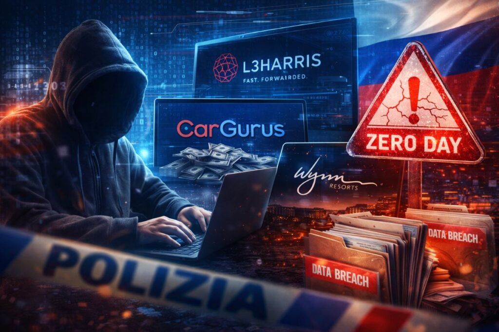 Tradimento e ricatto: la falla nella sicurezza Usa tra zero-day venduti ai russi e milioni di dati esposti 2 incidenti cybersecurity usa l3harris cargurus wynn resorts