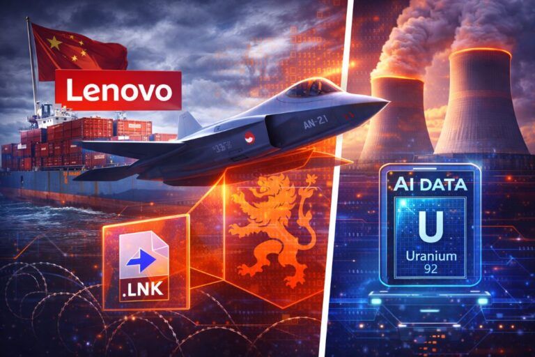 lenovo dati cina jailbreak f 35 uranio data center ai