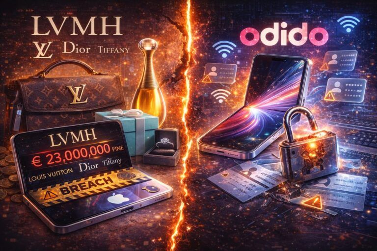 lvmh multa data breach odido