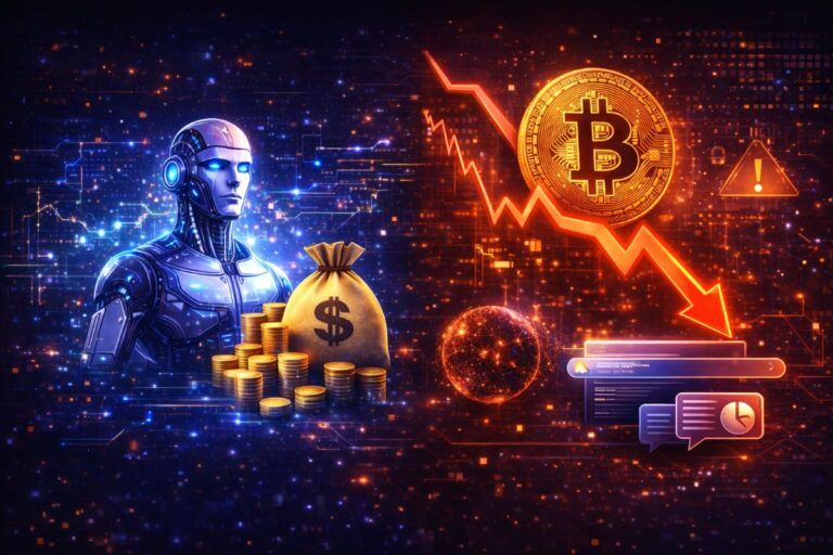 mercato crypto calo ai miliardi anthropic funding coinbase quantum