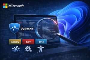 Microsoft integra Sysmon nativo in Windows 11 e ridisegna il monitoraggio sicurezza nei canali Insider
