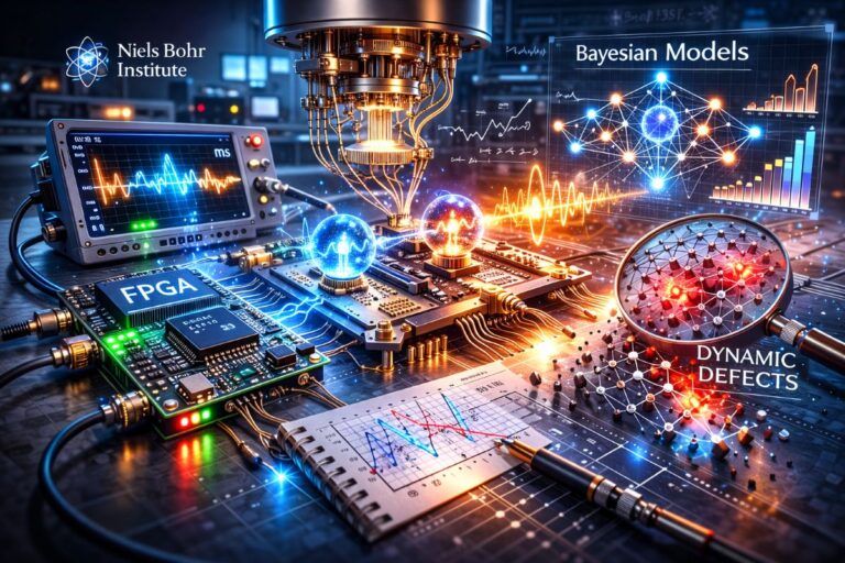 monitoraggio qubit fluttuazioni tempo reale fpga bayesiano
