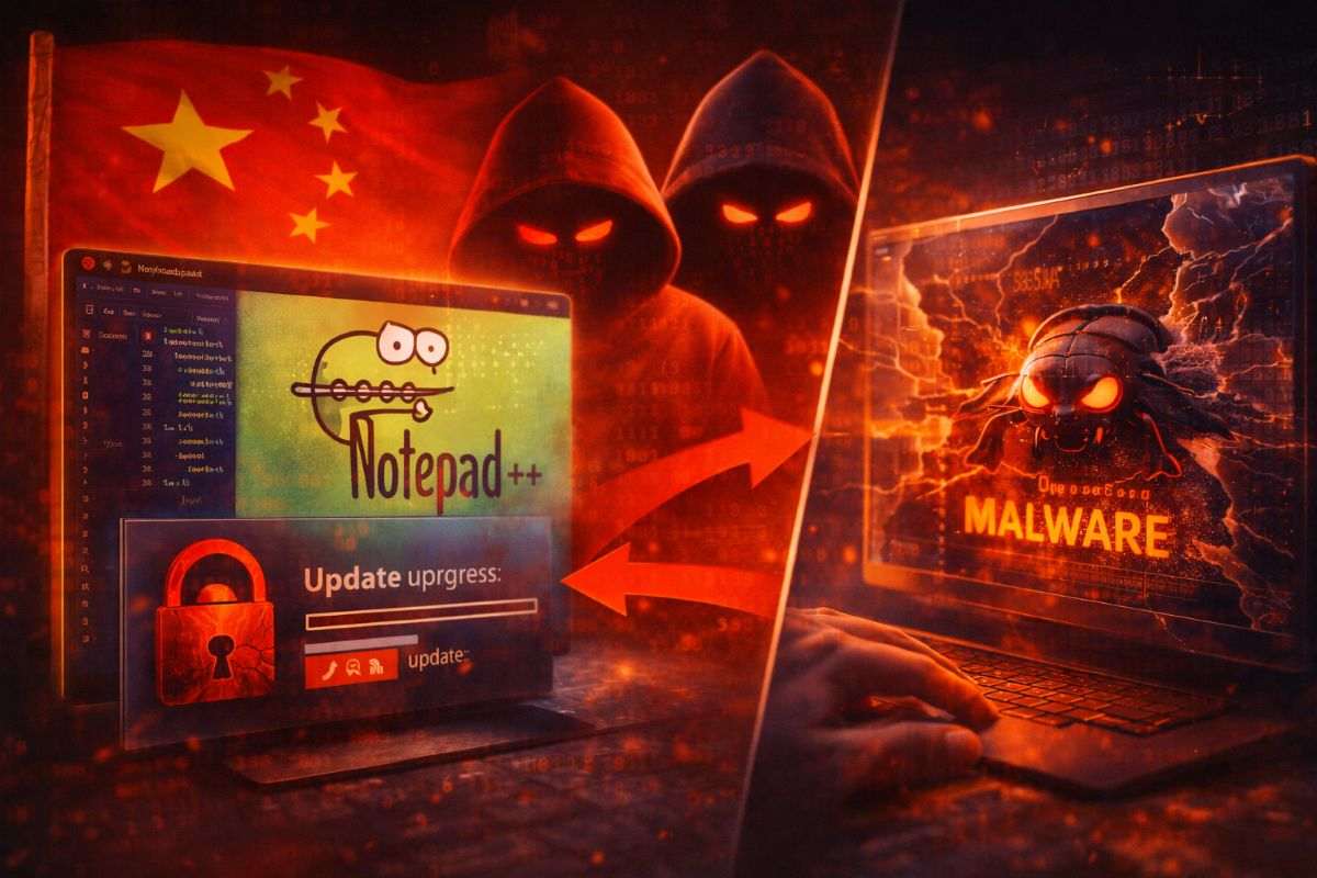 Notepad++ aggiornamenti compromessi da APT cinese con malware Chrisalys