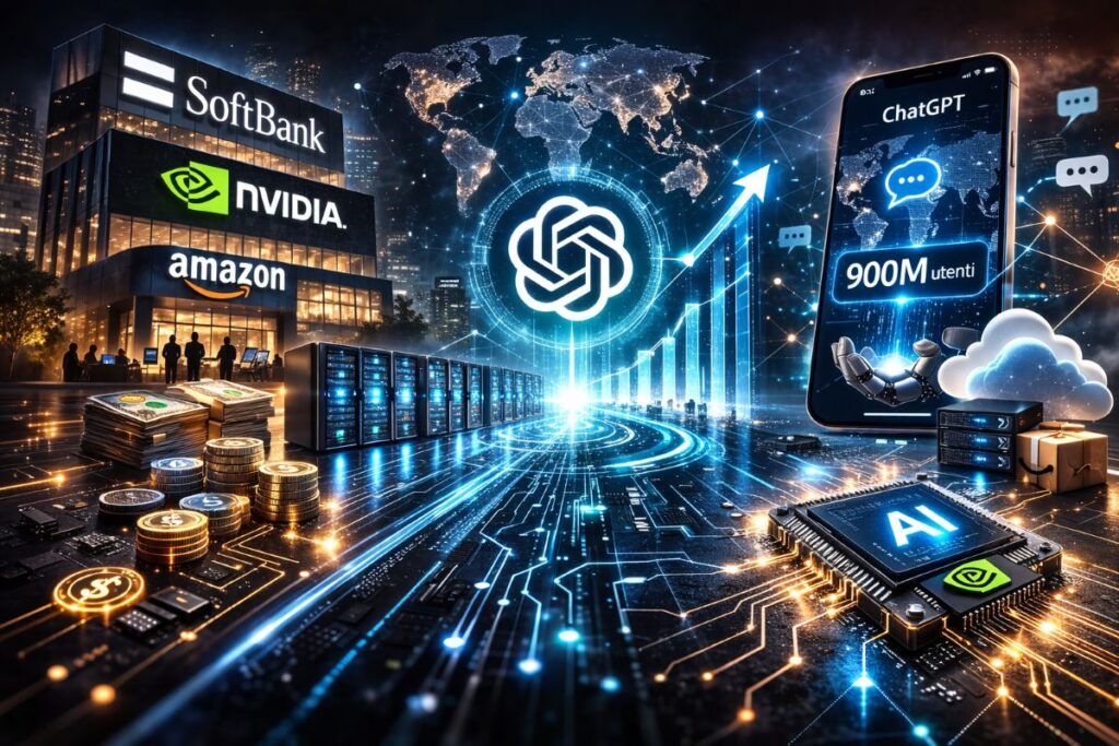 OpenAI chiude un round da 101 miliardi e porta ChatGPT verso la soglia del miliardo di utenti 2 openai round 101 miliardi chatgpt 900 milioni cosa cambia