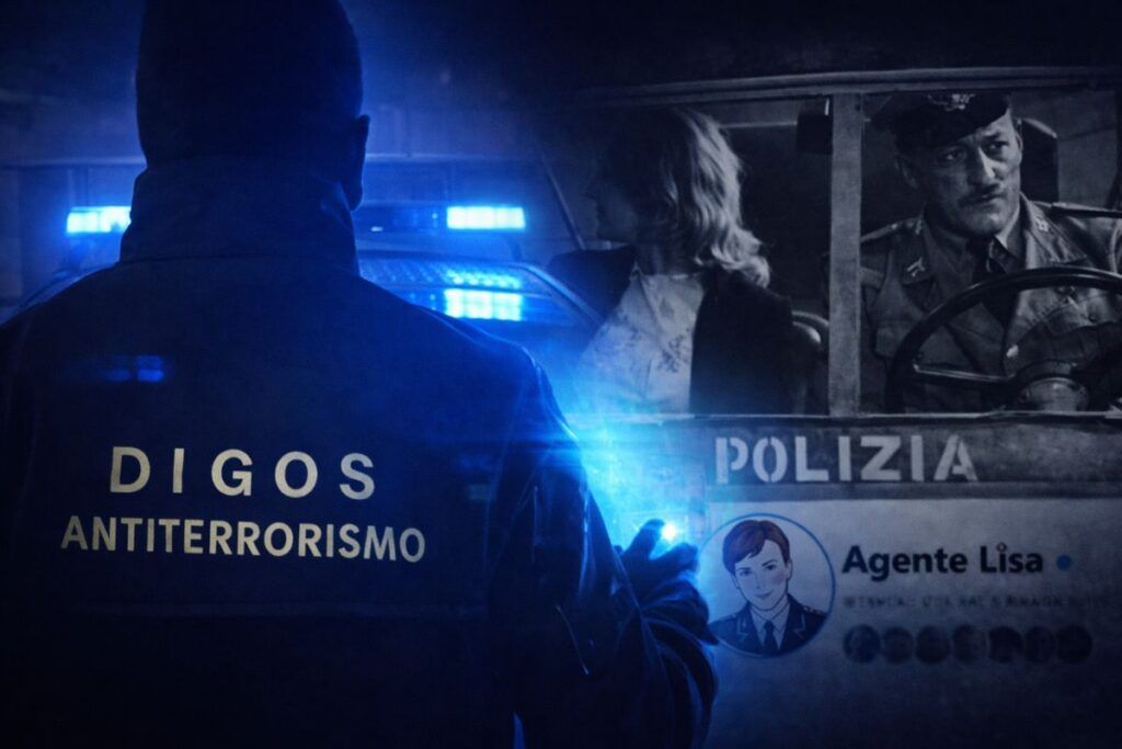 polizia di stato digos agente lisa terrorismo minori