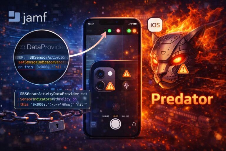 predator spyware hook nil indicatori ios hidden dot