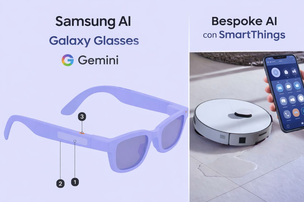 Samsung porta l’AI su occhiali e smart home: Galaxy Glasses con Android ...