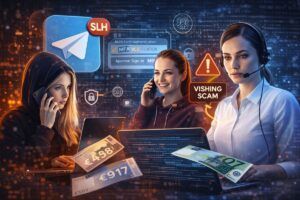Il "cartello" del cybercrime cambia voce: SLH recluta donne per svuotare le aziende via telefono 3 Il “cartello” del cybercrime cambia voce: SLH recluta donne per svuotare le aziende via telefono