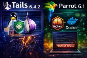 Tails 6.4.2 chiude falle kernel e Parrot 6.1 rilancia l’arsenale: privacy e pentest si aggiornano insieme