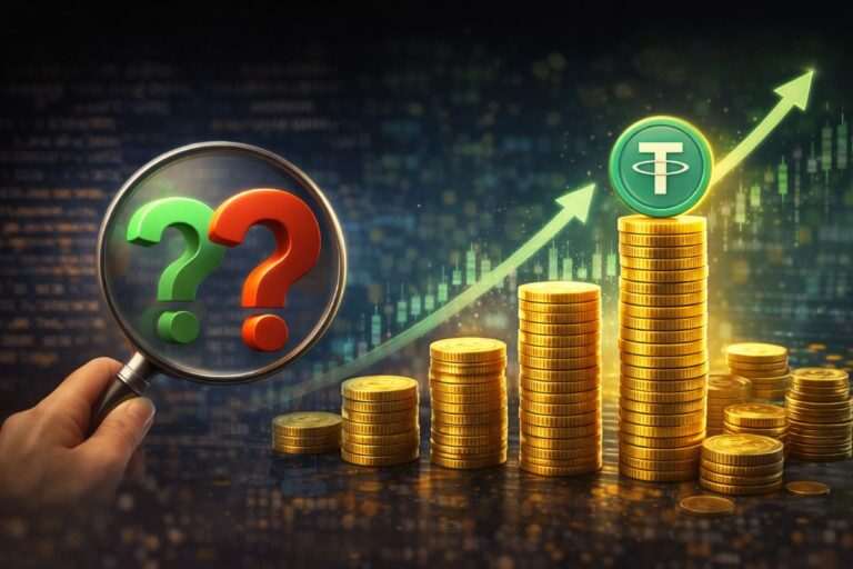 tether riduce fundraising dubbi valutazione